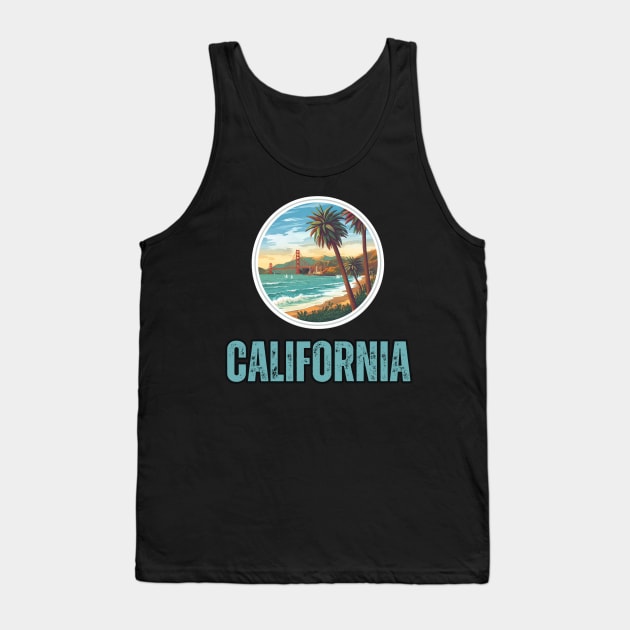 California State USA Tank Top by Mary_Momerwids